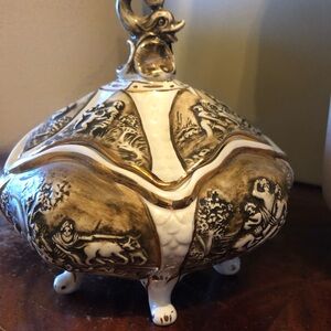 Vintage R. Capodimote Lidded Bowl